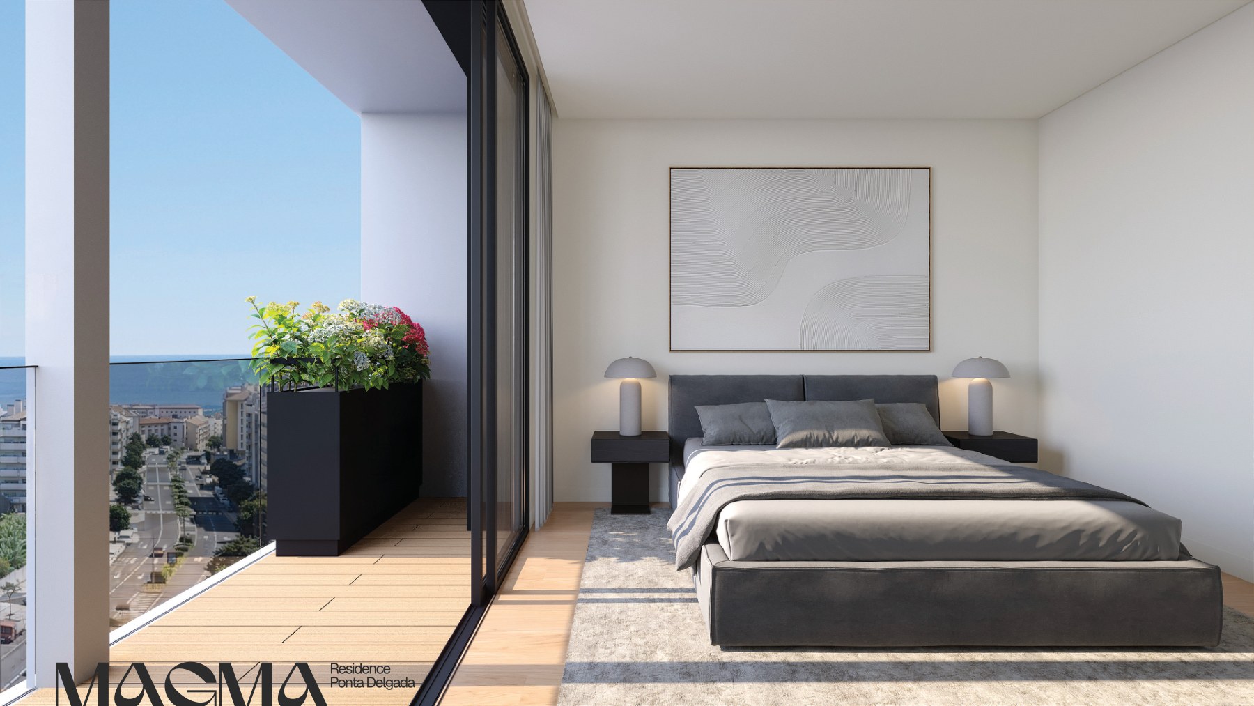 Quarto com varanda
